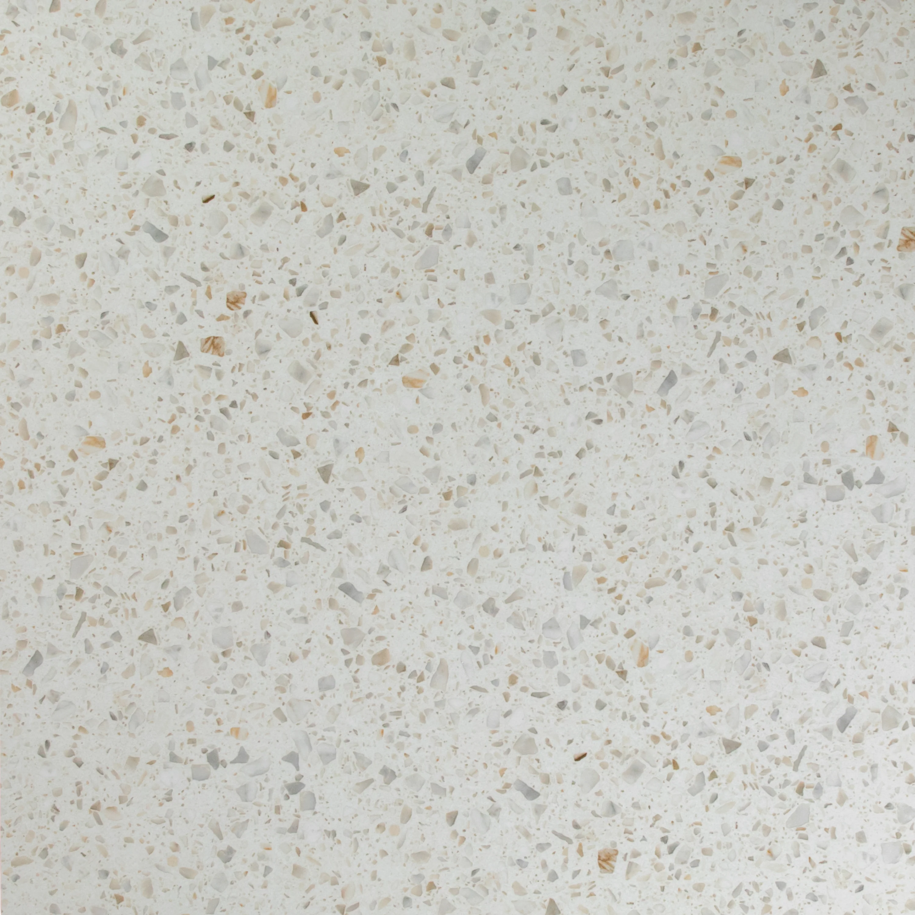 Terrazzo Carving Warm White Matte - Image 3