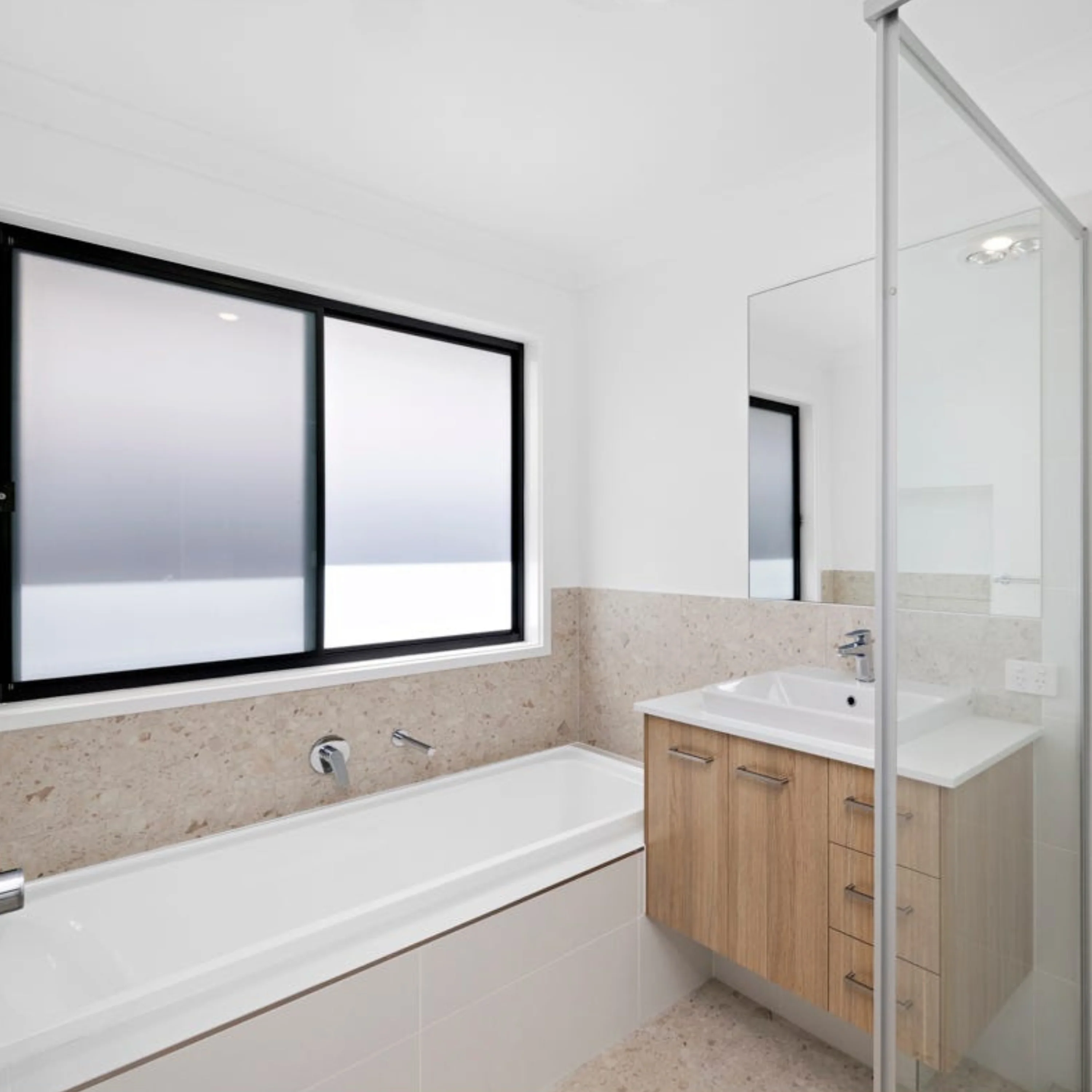 Terrazzo Stone White In Out - Image 5