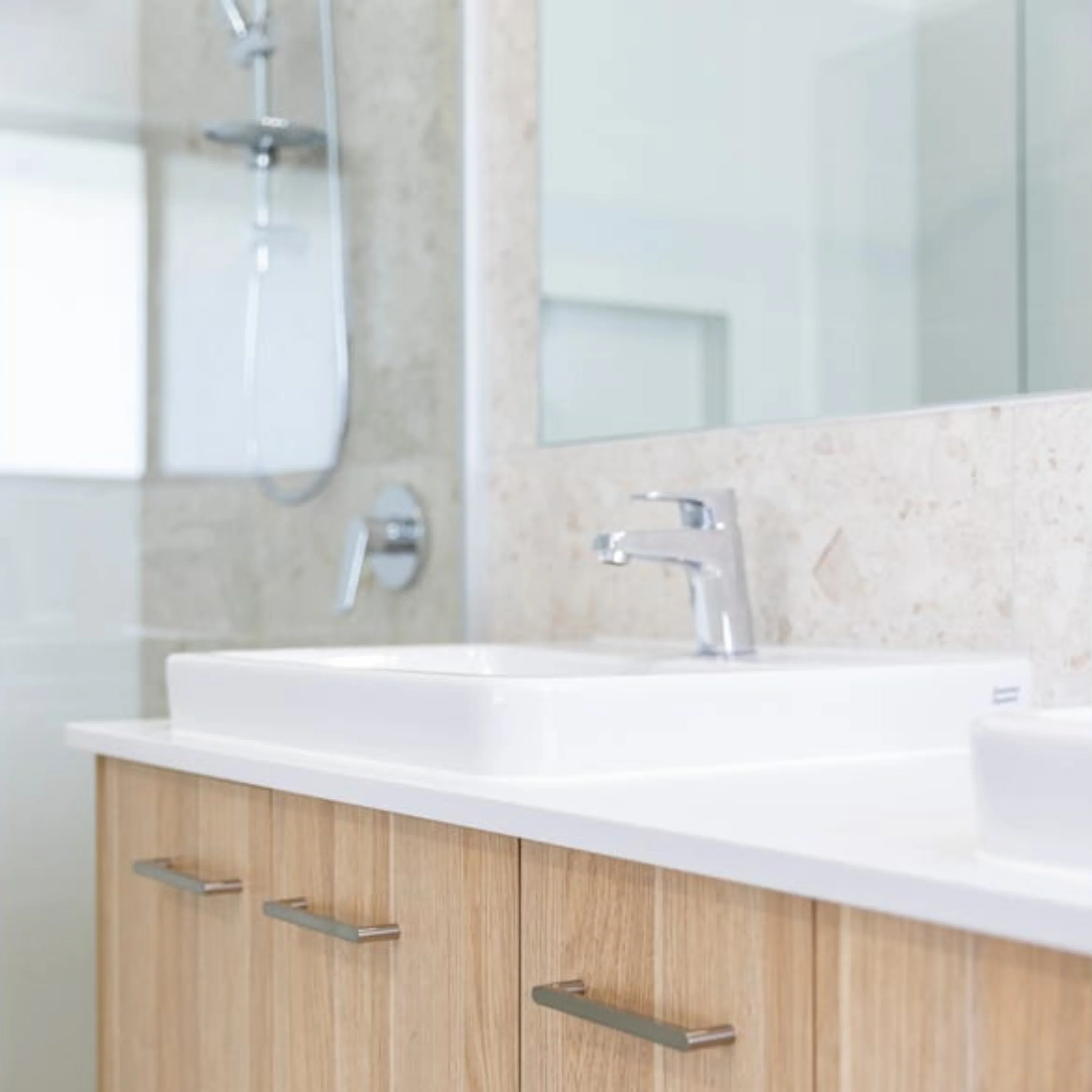 Terrazzo Stone White In Out - Image 8