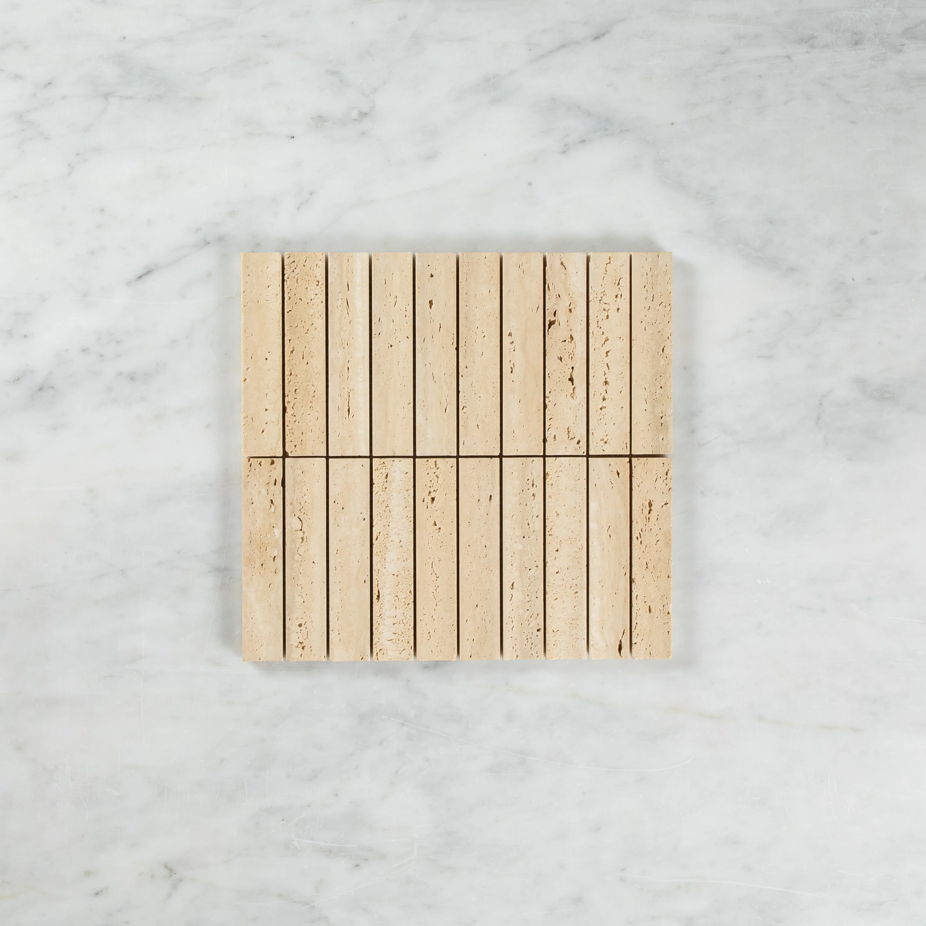 Travertine Concave Kit Kat Mosaic - Image 5