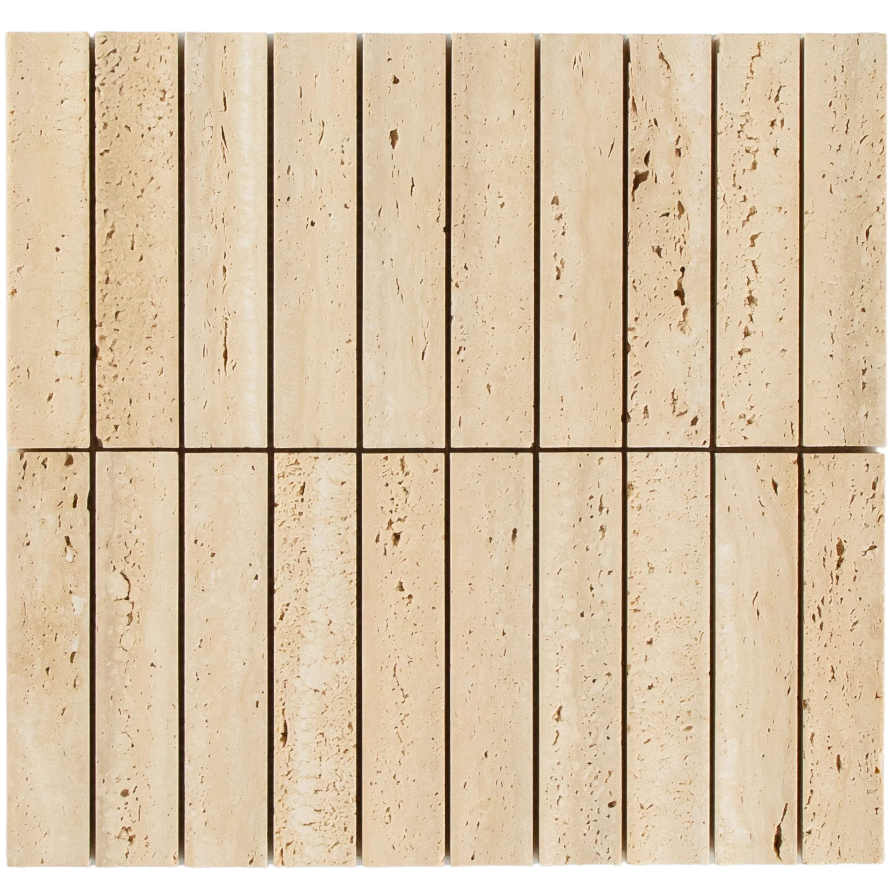 Travertine Concave Kit Kat Mosaic - Image 8